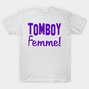 Tomboy Femme Women Woman Girl Strong Jackie Carpenter Best Seller Gift Idea Mom Wife Sister Purple T-Shirt